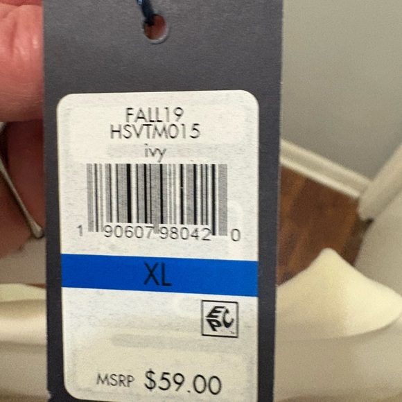 Tommy Hilfiger Cream Button-Up Shirt - Picture 8 of 8